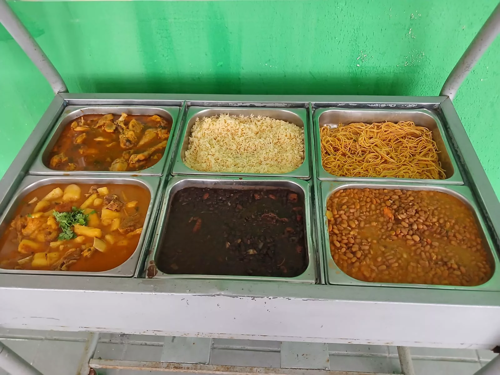 Mesa do buffet